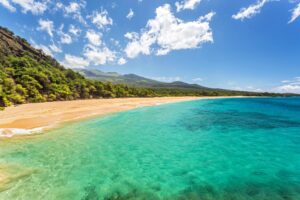 Beach and Leisure in Maui, Hawaii, USA